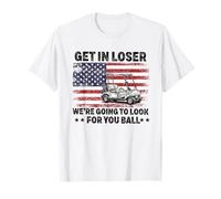 Entrez dans Loser Nous Allons Chercher Votre Balle de Golf Golfeur T-Shirt