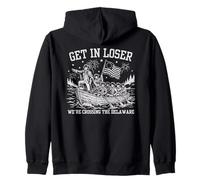 Entrez dans Loser We're Crossing The Delaware Sweat à Capuche