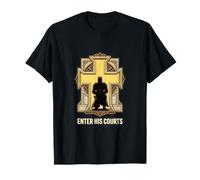 Entrez dans sa Cour : Chevalier templier, croisé, catholique T-Shirt