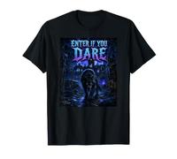Entrez si Vous osez Effrayant Loup Maison hantée Halloween T-Shirt
