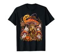 Entrez si Vous osez hanter Le Chalet Champignon Halloween T-Shirt Graphique avec Valeur