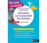 Fontenelle – Entretiens sur la pluralité des mondes – Analyse Bac Français 1re – Broché