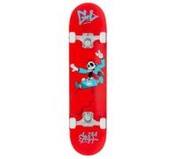 Enuff Skateboards Skully Mini Skateboard, Adultes, Unisexe, Rouge (Rouge)