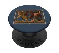 Enuma Elish Marduk Bataille avec Tiamat Mésopotamie Vintage PopSockets PopGrip Adhésif