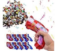 ENUOLI Lot de 24 pistolets gonflables pour feux d'artifice - Multicolore - Pour mariage, anniversaire, fête, remise de diplôme