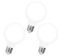 ENUOTEK 8W Dimmable G95 LED Grosse Ampoule Ronde Blanche Blanc Froid 4000K Culot Edison E27 Compatible Variateur Angle Eclairage à 360° pour Lampe Suspension Applique Lampadaire 3 Pack