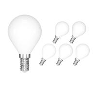 ENUOTEK Ampoule LED E14, 4W 540Lm Blanc Froid 6000K, G45/P45 Petites Globe Ampoule E14 LED à Filament à Vis, Equivalent à une Ampoule Halogène de 40W, Non Dimmable, 360° Sans Zones Sombres Paquet de 6