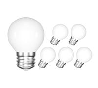 ENUOTEK Ampoule LED E27, 4W 540Lm Blanc Froid 6000K, Mini Globe G45/P45 Ampoules E27 LED à Filament à Vis, Equivalent à une Ampoule Halogène de 40W, Angle d'éclairage 360°, Non Dimmable, Lot de 6