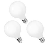 ENUOTEK Ampoule LED E27 à vis Edison, 6W 680Lm Blanc Naturel 4000K, G95 Large Globe E27 Ampoule LED, Remplace Lampes Incandescentes 60W, pour Suspension Murale Lampe de Chevet, Non Dimmable Lot de 3