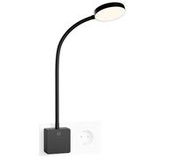 Veilleuses GENERIQUE Lampe Veilleuse de Nuit LED Lampe Applique Murale de Chevet LED Dimmable Tactile sur Prise 4W 350Lm Eclairage Blanc Neutre 4000K Pas Fonction de
