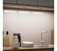ENUOTEK Lampe de Placard 30cm avec Détecteur de Mouvement, Lot de 3 | Réglette LED Cuisine, Gradation Continue, 5W 400Lm, Sous Meuble, 5 Couleurs de Lumière