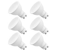 ENUOTEK Lampes Ampoules Spot Culot GU10 a LED 7W Dimmable 120° Angle de Faisceau Large Blanc Froid 5000K Haute Luminosite 650Lm pour Luminaire Sur Rail LED 220V Lot de 6 de
