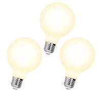 ENUOTEK Lampes Grosse Ampoules Globe Filament LED 8W 870Lm Dimmable Ronde G95 Culot Edison E27 Compatible Variateur Blanc Chaud 3000K pour Lampe Suspension Applique Lampadaire 3 Pack de