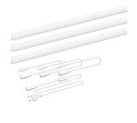ENUOTEK Réglette LED 8W Sous Meuble Cuisine 573MM Blanc Neutre 4000K | Lampe de Plan de Travail, Avec Interrupteur, Lot de 3 Lampes