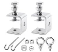 ENUTROF Pinces en C Serre Joint Pince Mini Petit Serre-joints Fixation | Clamp Acier Inoxydable Ouvertures de Mâchoires Réglables pour Tendeurs Outils de Travail du Bois Bricolage Réparation