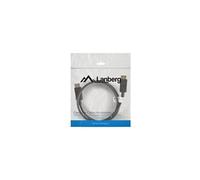 LANBERG Cable DISPLAYPORT Macho Macho 4K 1M Negro