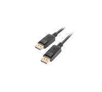 env.-dpdp 10cc-bk displayport 1.1 a 0018 (19 broches) vers fiche displayport (19 broches) 4 k câble noir 1,8 m