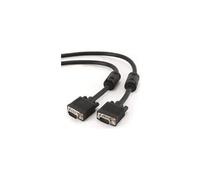 env.-vgac 10cc-0050 b vga (15 broches) vers fiche vga (15 broches) câble avec noyau de ferrite 5 m noir