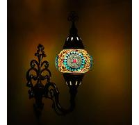 ENVA Applique Murale Multicolore en Mosaïque de Style Marocain Turc Lampe Moyenne Globe (2010)