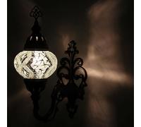 ENVA Applique Murale Multicolore en Mosaïque de Style Marocain Turc Lampe Moyenne Globe (2017)