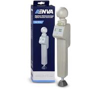 ENVA Balance numérique pour charge d'appui capacité de charge max. 150 kg balance de timon réglable en hauteur avec niveau à bulle intégré balance numérique pour charges d'appui balance de charge d'es