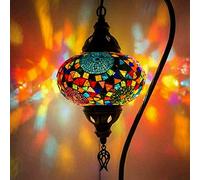 ENVA Lampe turque en mosaïque marocaine (20 variantes) - Lampe turque - Fabriquée à la main - Col de cygne - Ampoule LED incluse (3001)