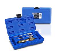 ENVA Lot de 3 Outils pour Bougies de préchauffage efficaces pour enlever Facilement Les Bougies de préchauffage encrassées avec extracteur de Bougies de préchauffage 9 mm + alésoir M10 x 1,0/M12 x