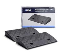 ENVA MADE FOR QUALITY Rampe de Trottoir 2 Lots. Rampe d'accès 7 cm Hauteur 3000 kg Rampe