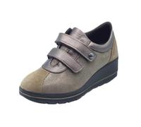 ENVAL SOFT 8763822 Taupe Sneakers Confort pour Femme en Tissu et Peinture, taupe, 36 EU