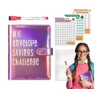 Envelope Challenge Binder, Money Saving Challenge, Budgeting Money Binder, Cash Envelope Tracker, Money Tracking Binder, Savings Envelope Book, Money Tracker Binder, Cash Challenge Envelopes