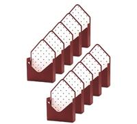 Envelope Flower Box - 10 Piece Foldable Elegant Bouquet Packaging Paper Boxes for Valentines, Birthday, Graduation, Wedding Party Gift for Women Mother Girlfriend, Decorative Floral Packaging