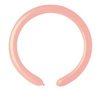Enveloppe 100 ballons modelables en latex naturel Premium Quality D4 (Ø 5 cm / 2"), rose pastel