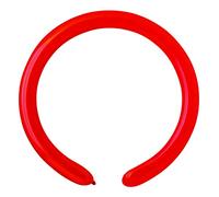 Enveloppe 100 ballons modelables en latex naturel Premium Quality D4 (Ø 5 cm / 2"), rouge