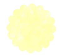Enveloppe 100 décorations tnt effet tissu Flower Poly Lab (Ø 24 cm), blanc ivoire