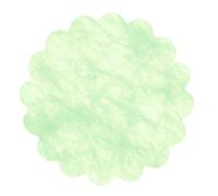 Enveloppe 100 décorations tnt effet tissu Flower Poly Lab (Ø 24 cm), vert pastel