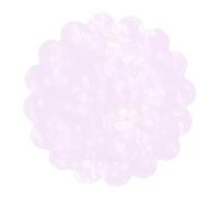 Enveloppe 100 décorations tnt effet tissu Flower Poly Lab (Ø24 cm), rose clair