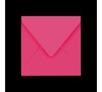 Clairefontaine Enveloppes gommées 5578C – Paquet de 20, 14x14 cm, 120 g/m², rose fuchsia