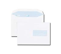 Enveloppe 162 x 229 mm GPV 80 g avec fenêtre 45 x 100 mm, blanche - Boîte de 500