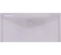 Enveloppe avec impression transparente DL PP, fumée