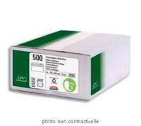 Enveloppe blanche 75 g format DL - GPV - 110 x 220 mm - Blanc