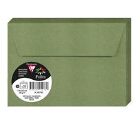 Enveloppe C6 - Clairefontaine - Pollen - Vert sauge - 20 pièces - Made in France
