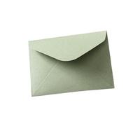 Enveloppe CarréE Lot de 20 enveloppes 16 x 12 cm for invitations, cartes postales, messages, papier vert 300 g, for mariage, fournitures rangement Pour Vintage(50pcs 16x12cm A)