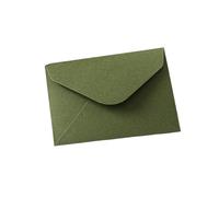 Enveloppe CarréE Lot de 20 enveloppes 16 x 12 cm for invitations, cartes postales, messages, papier vert 300 g, for mariage, fournitures rangement Pour Vintage(50pcs 16x12cm B)