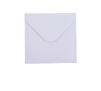 Enveloppe CarréE Lot de 50 enveloppes en papier kraft 11,5 x, cm, for petites entreprises, invitations, cartes postales, 130 g, lettres, messages, emballages mariage Pour Vintage(50pcs 11.5x11.5cm A)