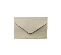 Enveloppe CarréE Lot de 50 enveloppes triangulaires texturées en lin, papier coloré, for invitation mariage, carte vœux, marron, rouge vin, 105 x 70 mm Pour Vintage(White)