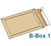 Enveloppe Carton B-Box 1 Marron Format 176x250 Mm - Lot De 50