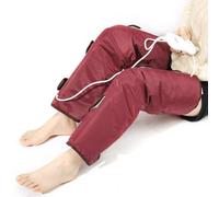 Enveloppe chauffante électrique pour jambes - Coussin de massage et de chaleur réglable pour genou, mollet et cuisse, soulagement de la douleur et thérapie de récupération des blessures