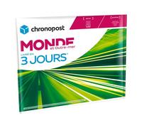 Enveloppe Chronopost Express -Monde et Outre-Mer -1kg - Livraison 3 Jours