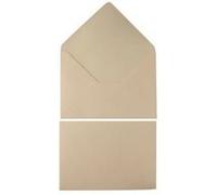 Enveloppe clairalfa C5 120g bulle - Paquet de 20 Ivoire G