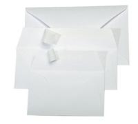 Enveloppe - Clairefontaine - DL - 120 g - Blanc - Paquet de 20 - 11 x 22 cm